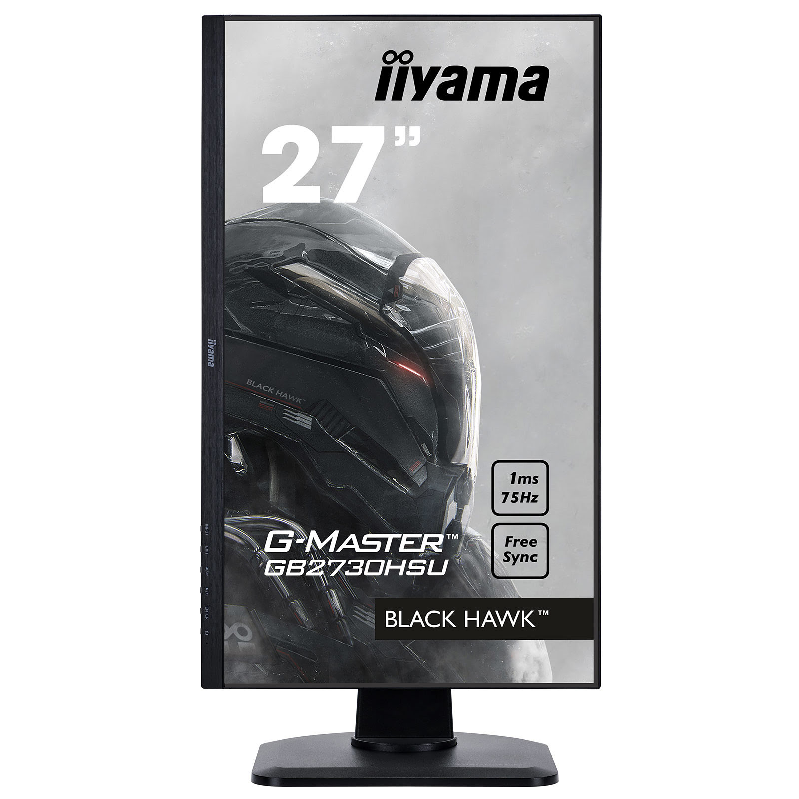 Iiyama 27 pouces  GB2730HSU-B1 - Ecran PC Iiyama - grosbill.com - 1