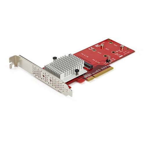 Dual M.2 PCIe SSD Adapter - x8 PCIe 3.0 - Achat / Vente sur grosbill.com - 0