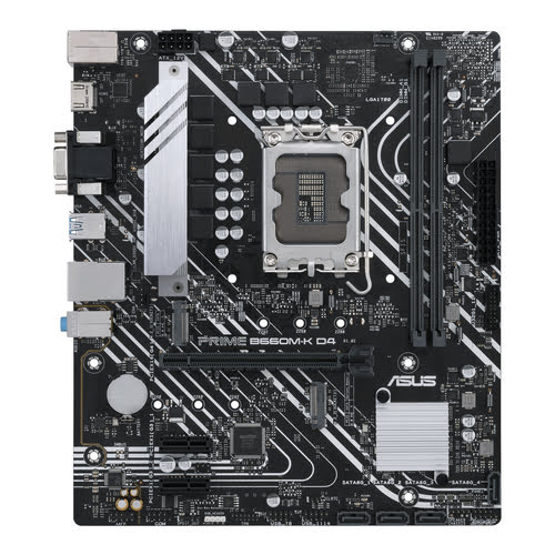 Asus PRIME B660M-K D4 Micro-ATX  - Carte mère Asus - grosbill.com - 1