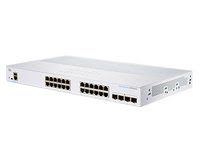 Cisco CBS350-24T-4X-EU - 24 (ports)/10/100/1000/Manageable/Cloud/4
