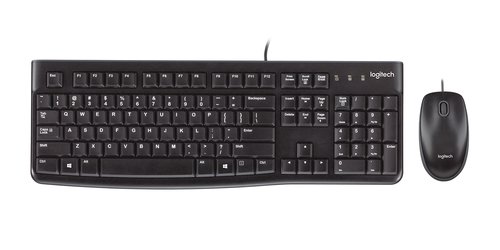 Logitech Classic Desktop MK120 OEM - Pack Clavier/Souris - 0