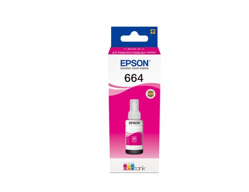 Epson - Magenta - C13T664340 - Achat / Vente Consommable imprimante sur grosbill.com - 0