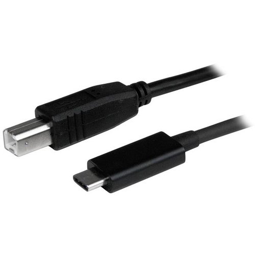 1m USB C to USB B Printer Cable USB 2.0 - Achat / Vente sur grosbill.com - 0