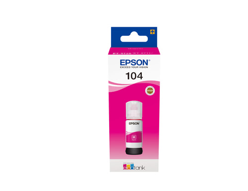 image produit Epson Bouteille 104 EcoTank Magenta Grosbill