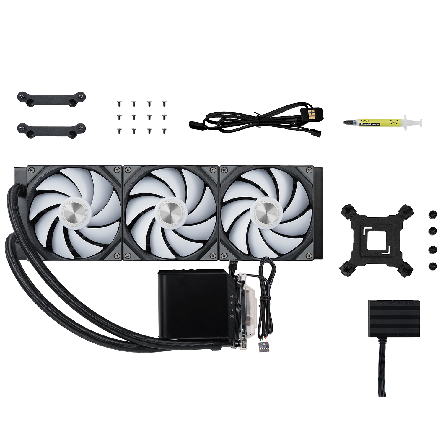 TRYX Panorama ARGB 360 - 360mm - Noir - Watercooling TRYX - 4