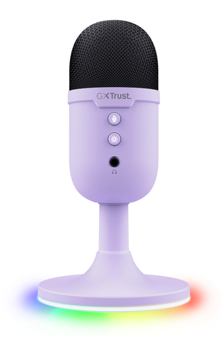 Trust YUNIX - Microphone - Violet (25375) - Achat / Vente Accessoire Streaming / Vlogging  sur grosbill.com - 2
