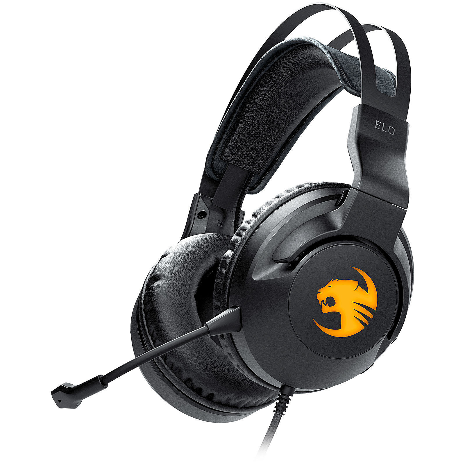 Roccat Elo 7.1 USB Stereo Noir - Micro-casque - grosbill.com - 0