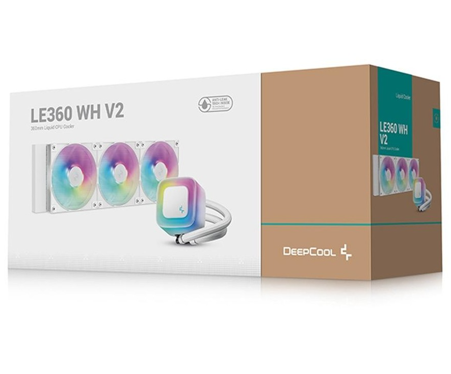 Deepcool LE360 WH V2 - Blanc - 360mm - Watercooling Deepcool - 2