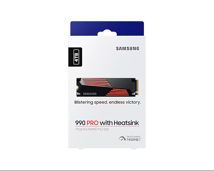 Samsung 990 PRO Dissipateur  M.2 - Disque SSD Samsung - 7