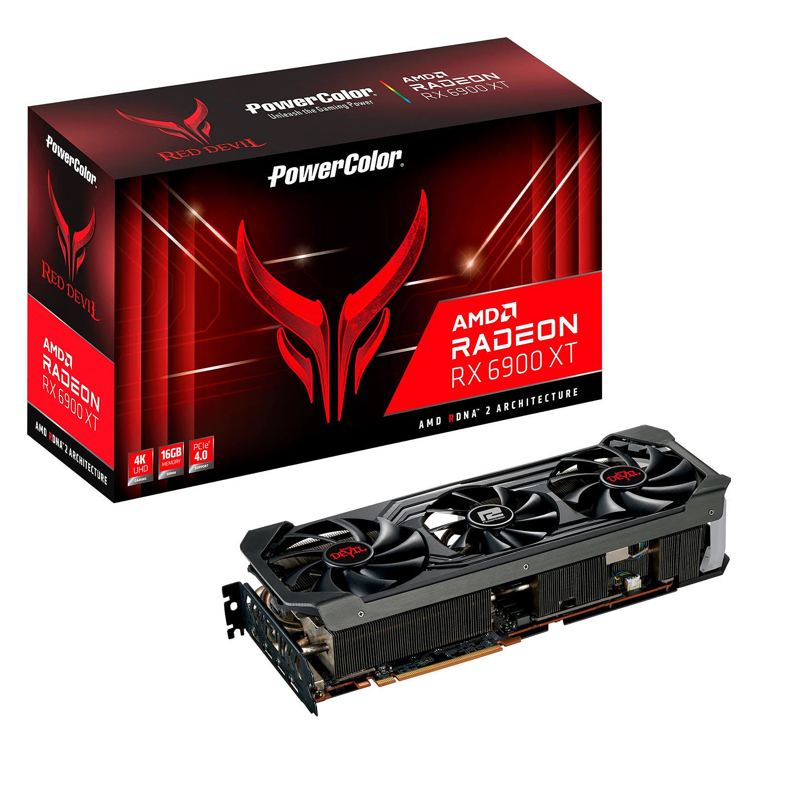 PowerColor RED DEVIL RX 6900XT 16GB  - Carte graphique PowerColor - 0