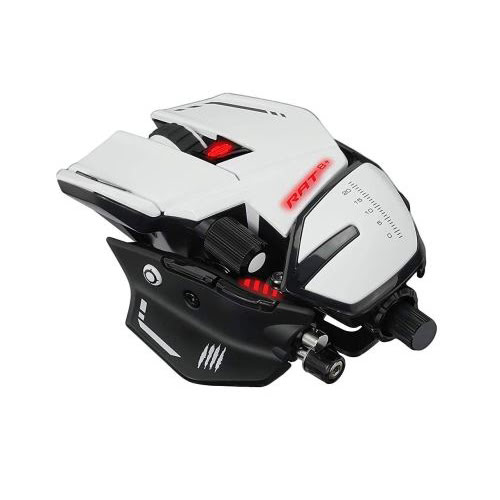 MAD CATZ R.A.T. 8+ Blanche - Souris PC MAD CATZ - grosbill.com - 0