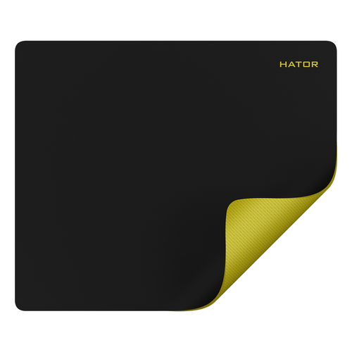 Hator Tonn L - Noir - 500 x 420 x 4mm - Tapis de souris Hator - 1