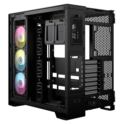 iCUE LINK6500X RGB Noir+RM1000e 80+Gold Mod. Noir - grosbill.com - 1