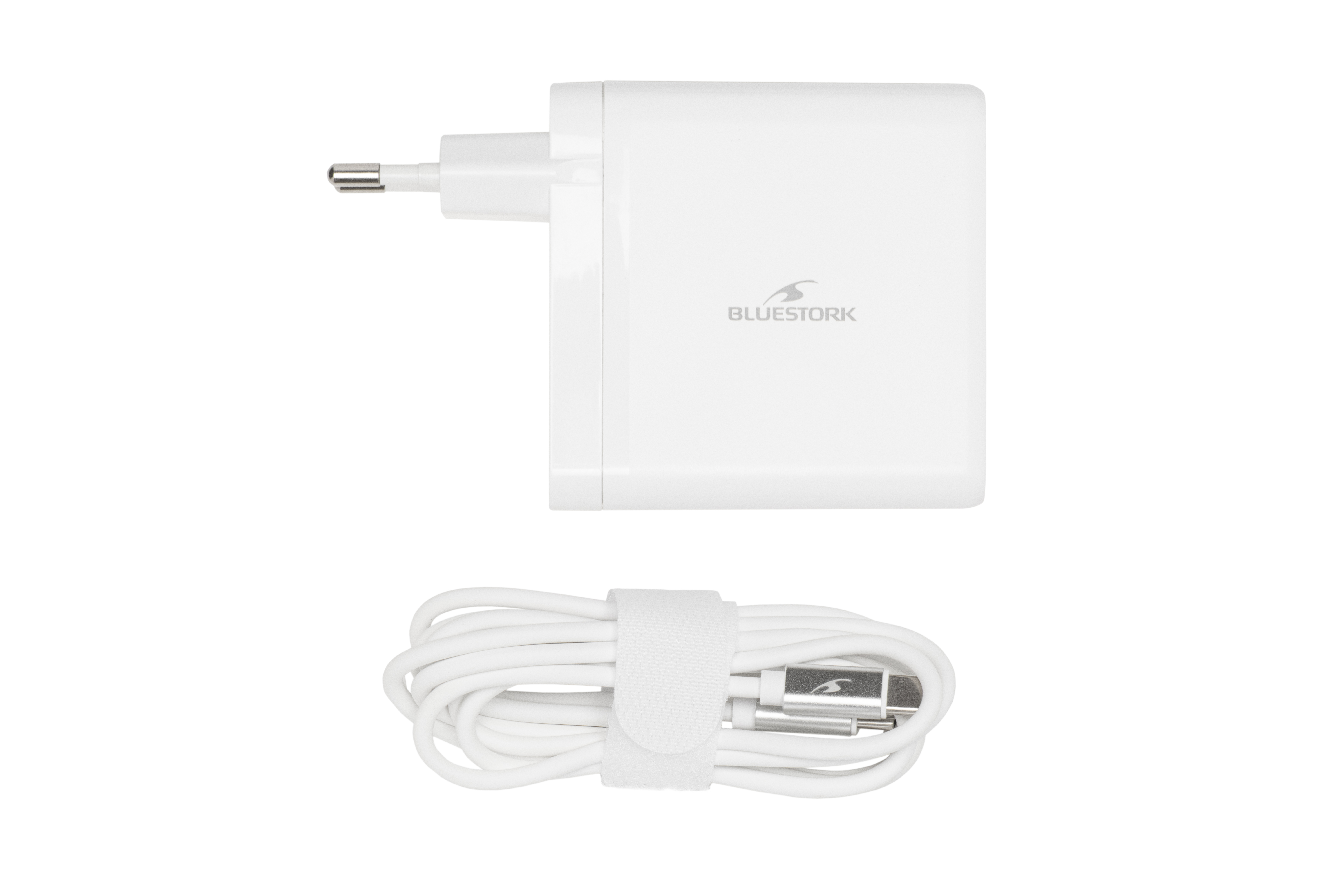 Bluestork Alimentation 65W/USB C/Blanc (PW-NB-65-C-W) - Achat / Vente Accessoire alimentation sur grosbill.com - 4