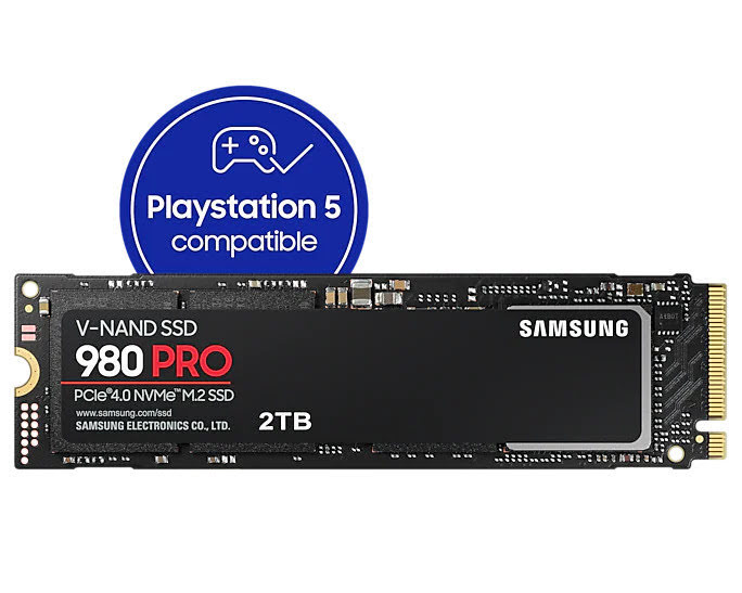 Samsung - Disque dur SSD interne SAMSUNG 980 1 To PCIe 3.0 NVMe M.2