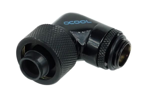 Alphacool HF 16/10 screw-on nozzle 90° rotatable G1/4 Black (17081) - Achat / Vente Accessoires watercooling sur grosbill.com - 0