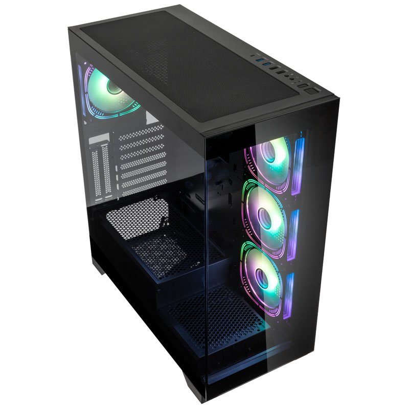 Kolink Unity Peak ARGB Noir Noir - Boîtier PC Kolink - grosbill.com - 1
