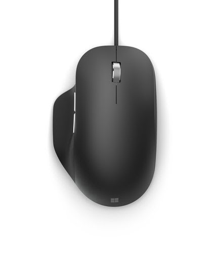 Microsoft MS Ergonomic Mouse USB Port XZ/NL/FR/DE Hdwr Black