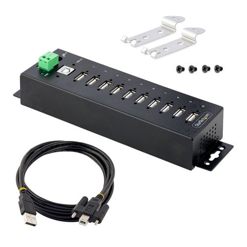 USB 2.0 HUB 10 PORTS INDUSTRY - Achat / Vente sur grosbill.com - 6