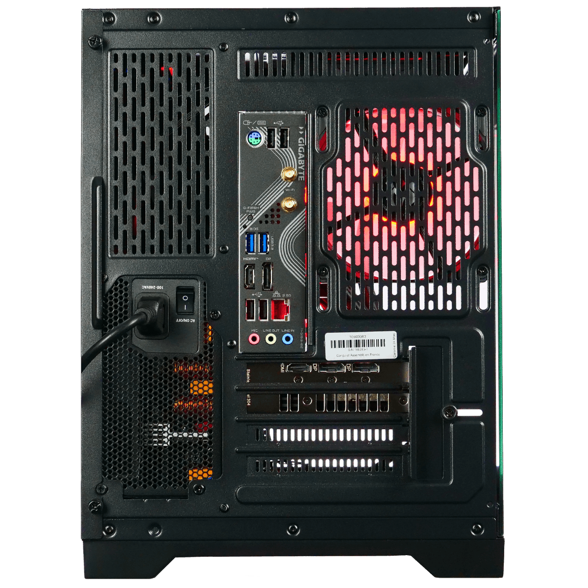Grosbill FIRE - R7-8700F/9060XT-16Go/32Go/1To (PCG-10603083) - Achat / Vente PC Fixe sur grosbill.com - 5