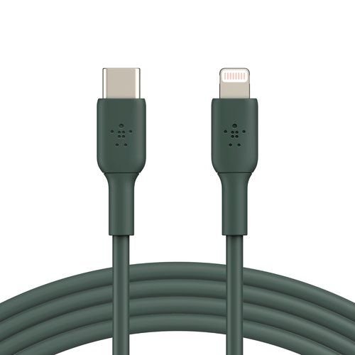 BELKIN LIGHTNING TO USB-C CABLE 2M BLACK - Achat / Vente sur grosbill.com - 0