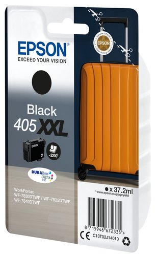 Epson Ink/405XXL BK SEC - Achat / Vente Consommable imprimante sur grosbill.com - 1