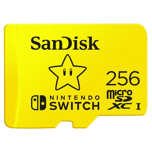 MicroSDXC UHS-I card NintendoSwitch 256G - Achat / Vente sur grosbill.com - 0