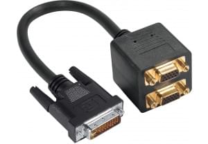 Adaptateur DVI mâle à VGA femelle