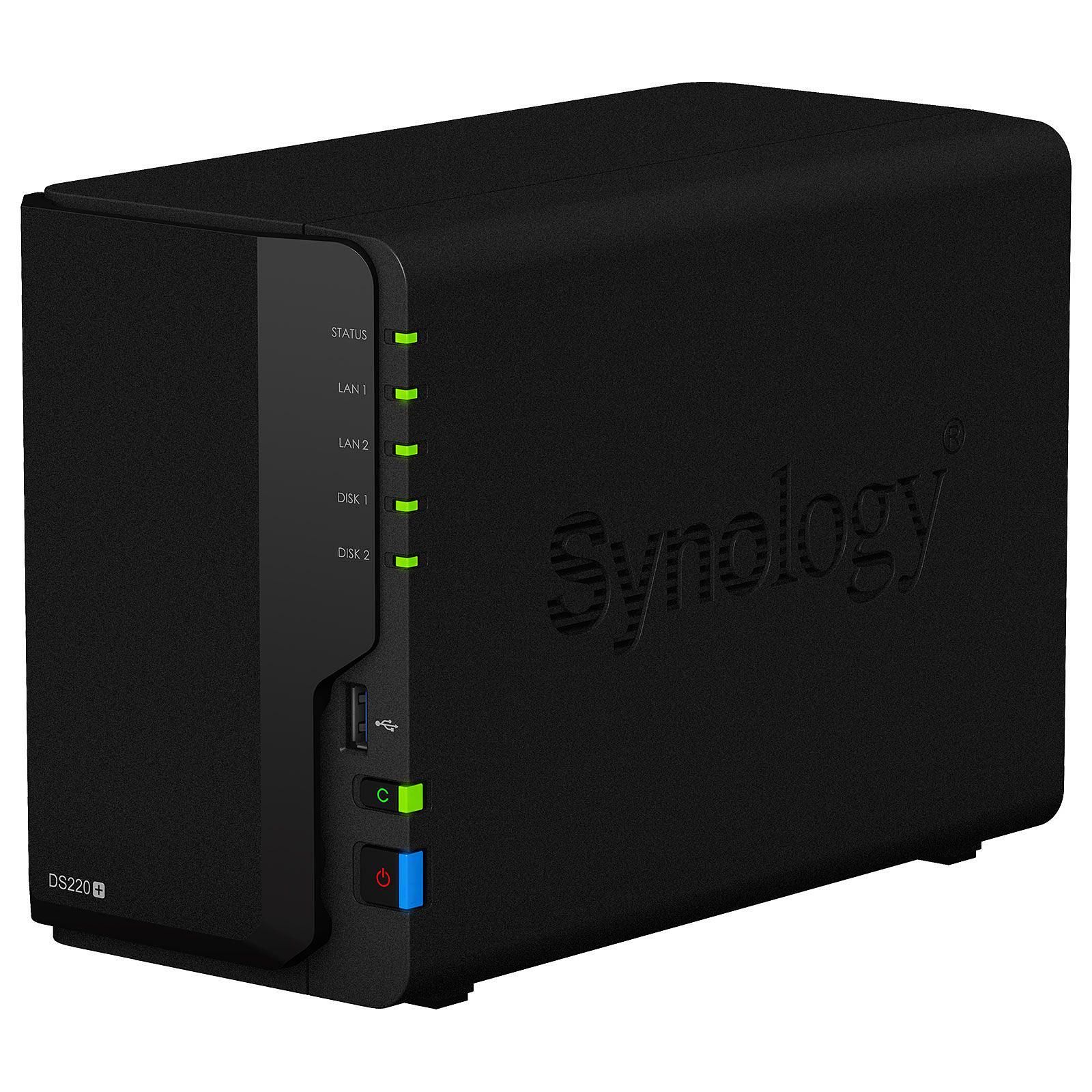 Synology DS220+ - 2 Baies  - Serveur NAS Synology - grosbill.com - 4