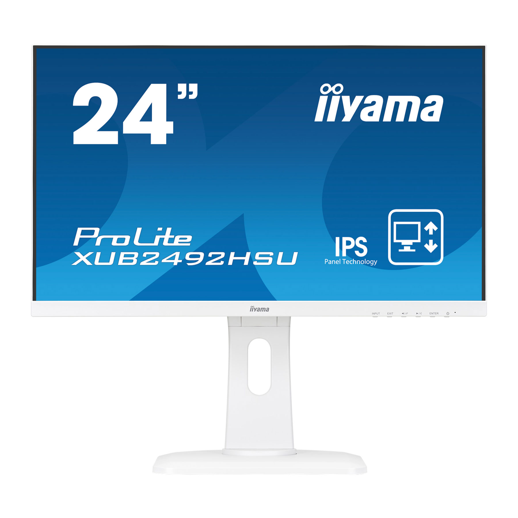 Iiyama 24 pouces  XUB2492HSU-W1 - Ecran PC Iiyama - grosbill.com - 0