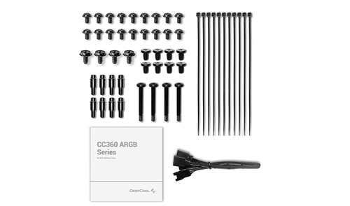 Deepcool CC360 ARGB Blanc Blanc - Boîtier PC Deepcool - 10