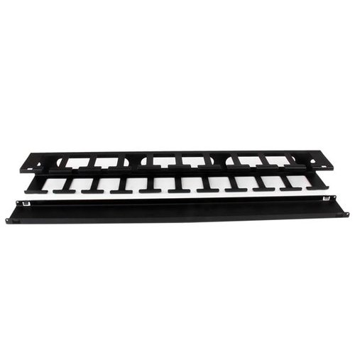 1U Finger Duct Cable Manager w/Cover - Achat / Vente sur grosbill.com - 0