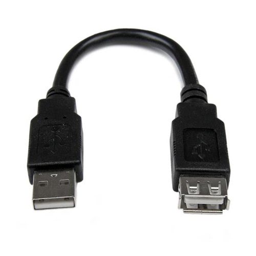 6in USB 2.0 Ext Adapter Cable A to A M/F - Achat / Vente sur grosbill.com - 0