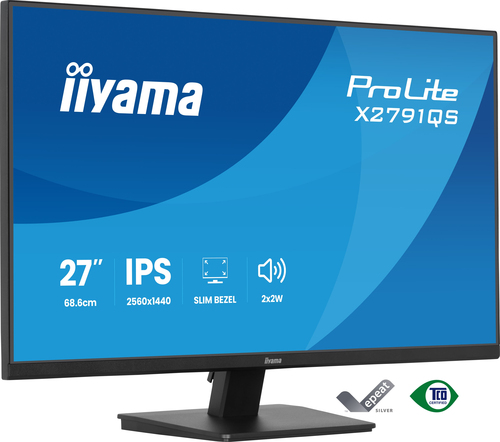 Iiyama 27 pouces  X2791QS-B1 - Ecran PC Iiyama - grosbill.com - 1