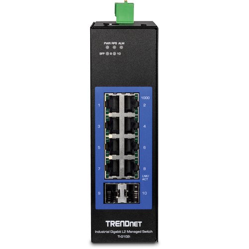 10-PORT IND.GB L2 MGD SWITCH - Achat / Vente sur grosbill.com - 1