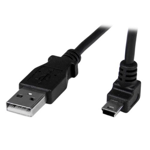 1m USB to Up Angle Mini USB Cable - Achat / Vente sur grosbill.com - 0