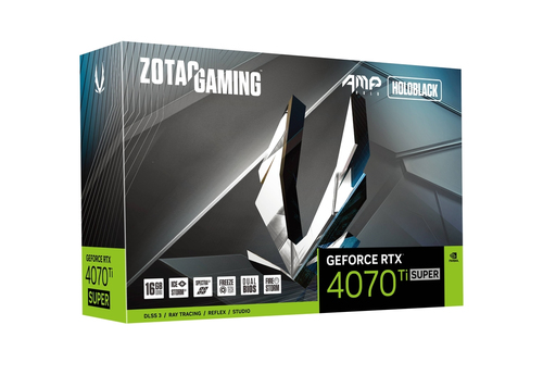 ZOTAC RTX 4070 Ti SUPER AMP HOLO 16G  - Carte graphique ZOTAC - 0