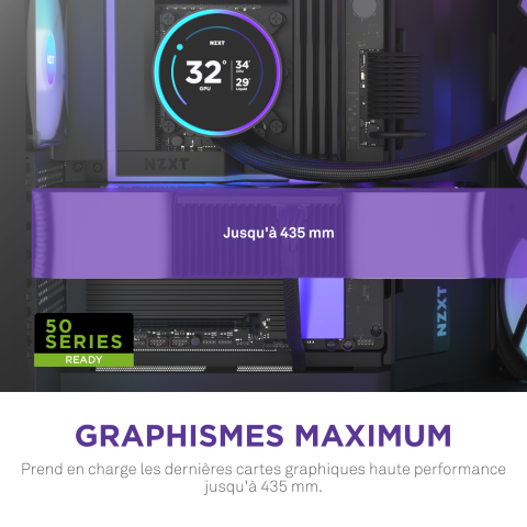 NZXT H9 Flow RGB+ Noir Noir - Boîtier PC NZXT - grosbill.com - 7