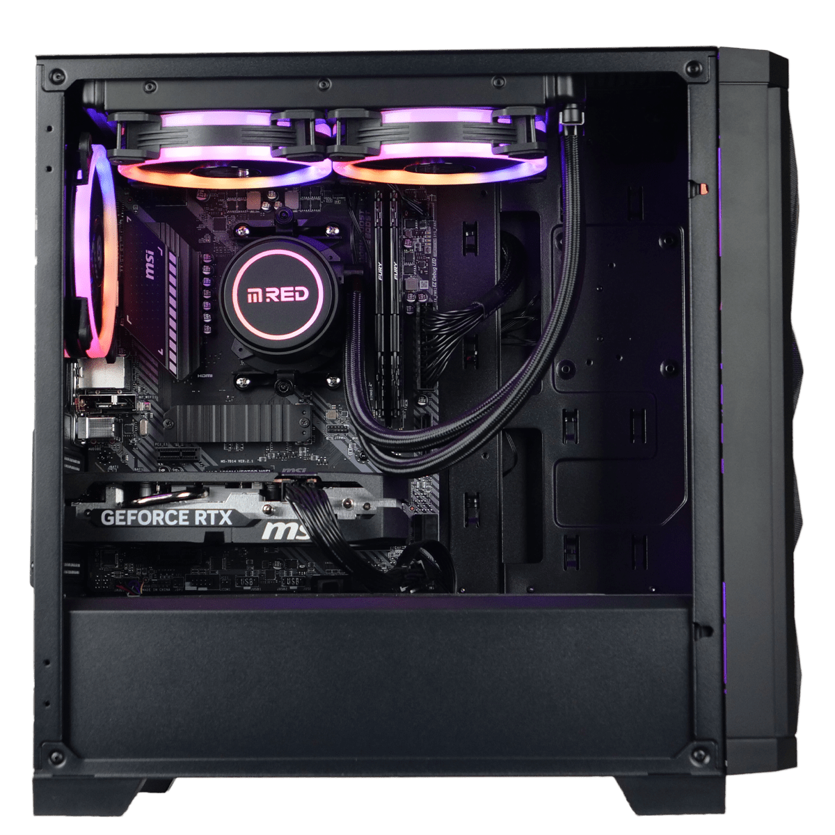 Grosbill IZY - R5-5500/5060/16Go/500Go - 0126-GB (PCG-10602884) - Achat / Vente PC Fixe sur grosbill.com - 1