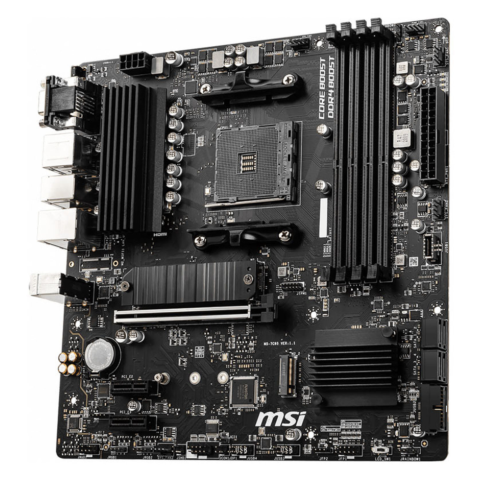 MSI B550M PRO-VDH Micro-ATX  - Carte mère MSI - grosbill.com - 2
