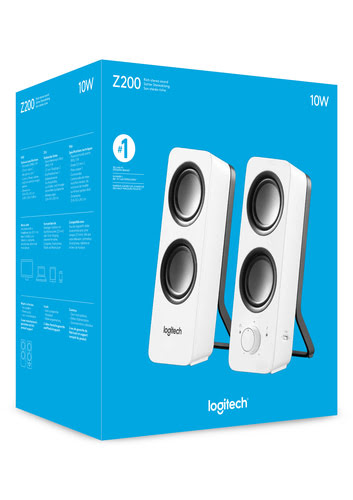 Enceintes Logitech Z200 - enceintes