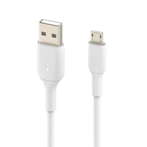 Micro-USB to USB-A Cable 1M White - Achat / Vente sur grosbill.com - 1