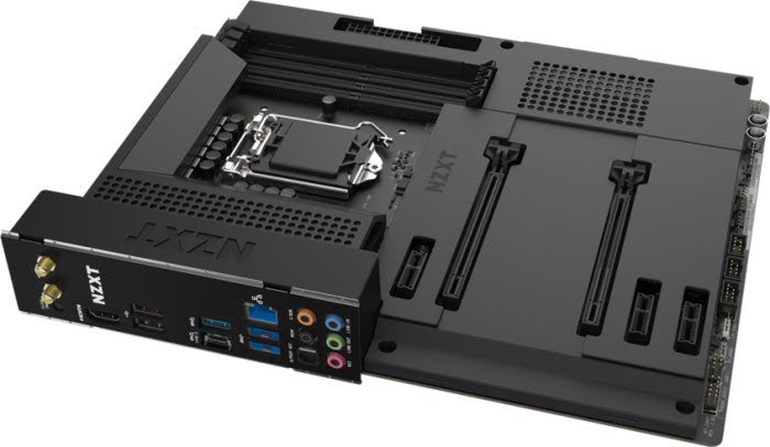 NZXT N7 Z490 Matte Noir ATX  - Carte mère NZXT - grosbill.com - 1