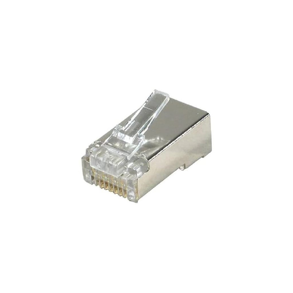 Connecteurs RJ45 Blindés Cat.6 + insert (par 10) - 0