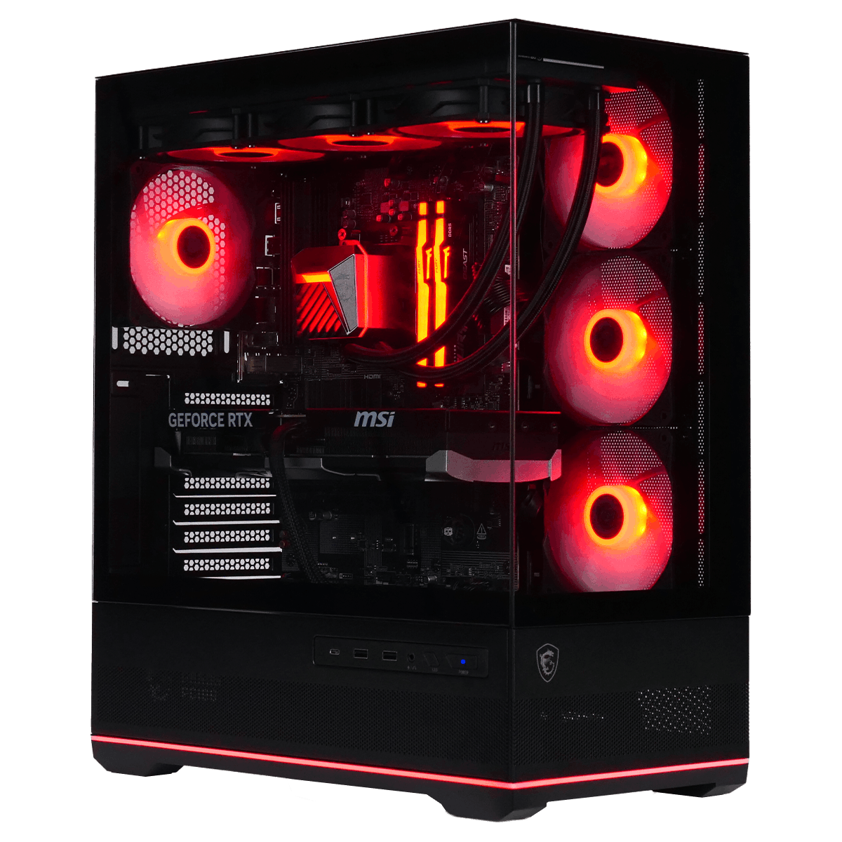 Grosbill VOLCANO - R7-7800X3D/5070Ti/32Go/1To (PCG-10603045) - Achat / Vente PC Fixe sur grosbill.com - 0