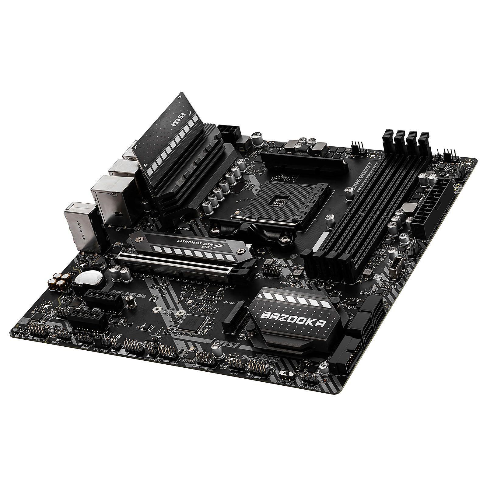 MSI MAG B550M BAZOOKA Micro-ATX  - Carte mère MSI - grosbill.com - 4
