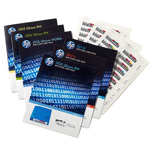 HP HPE LTO-6 Ultrium RW Bar Code Label Pack