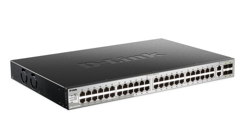D-Link 48 x 10/100/1000BASE-T ports Layer 3