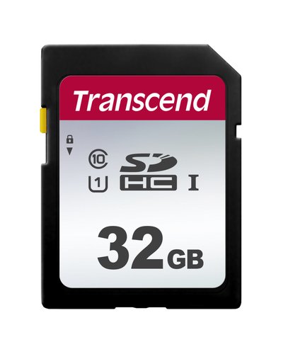 image produit Transcend 32GB UHS-I U1 SD Card Grosbill