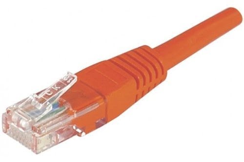 Câble RJ45 Cat6 U/UTP - 2 m - Rouge# - Connectique réseau - 0